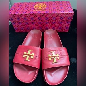 NEW IN BOX TORY BURCH SLIDES
